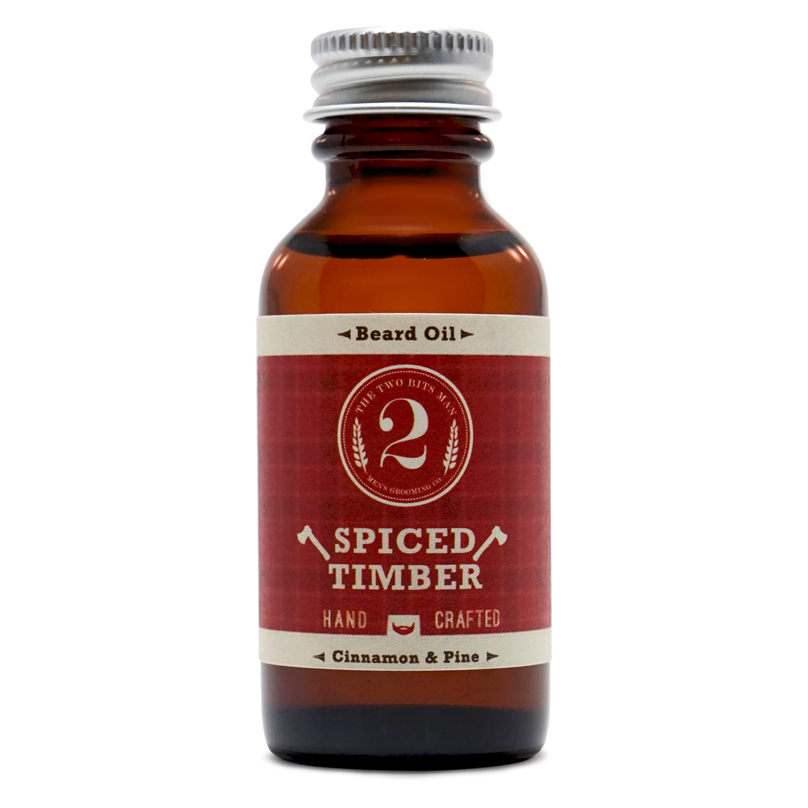 Spiced Timber - Beard Oil - The 2 Bits Man